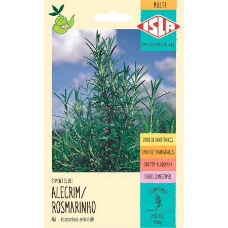 Semente de Alecrim Rosmarinho - Isla