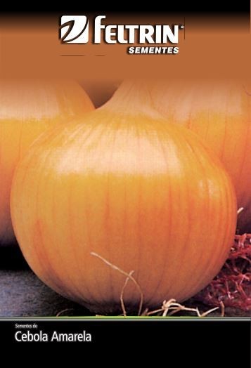 Semente de Cebola Amarela - FELTRIN