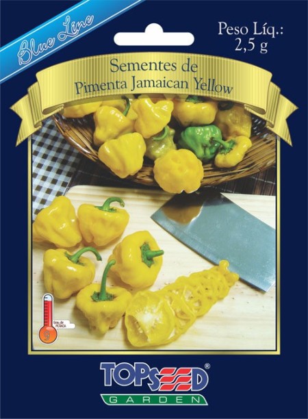 Semente de Pimenta Jamaicam Yellow