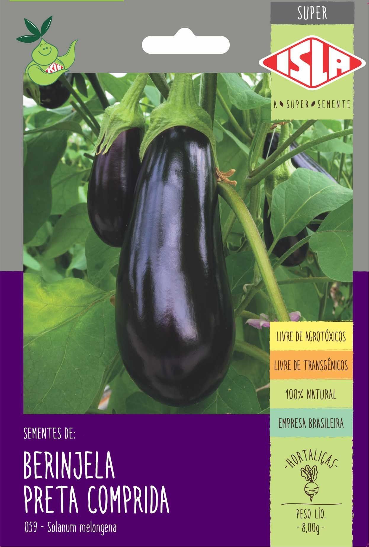 Semente de Berinjela Preta - ISLA