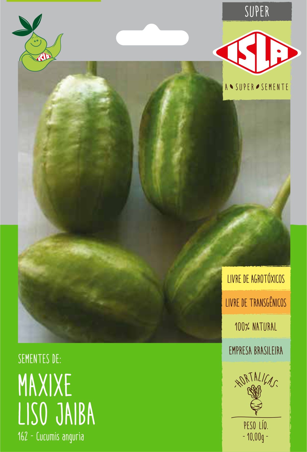 Semente de Maxixe Jaiba/Liso - ISLA