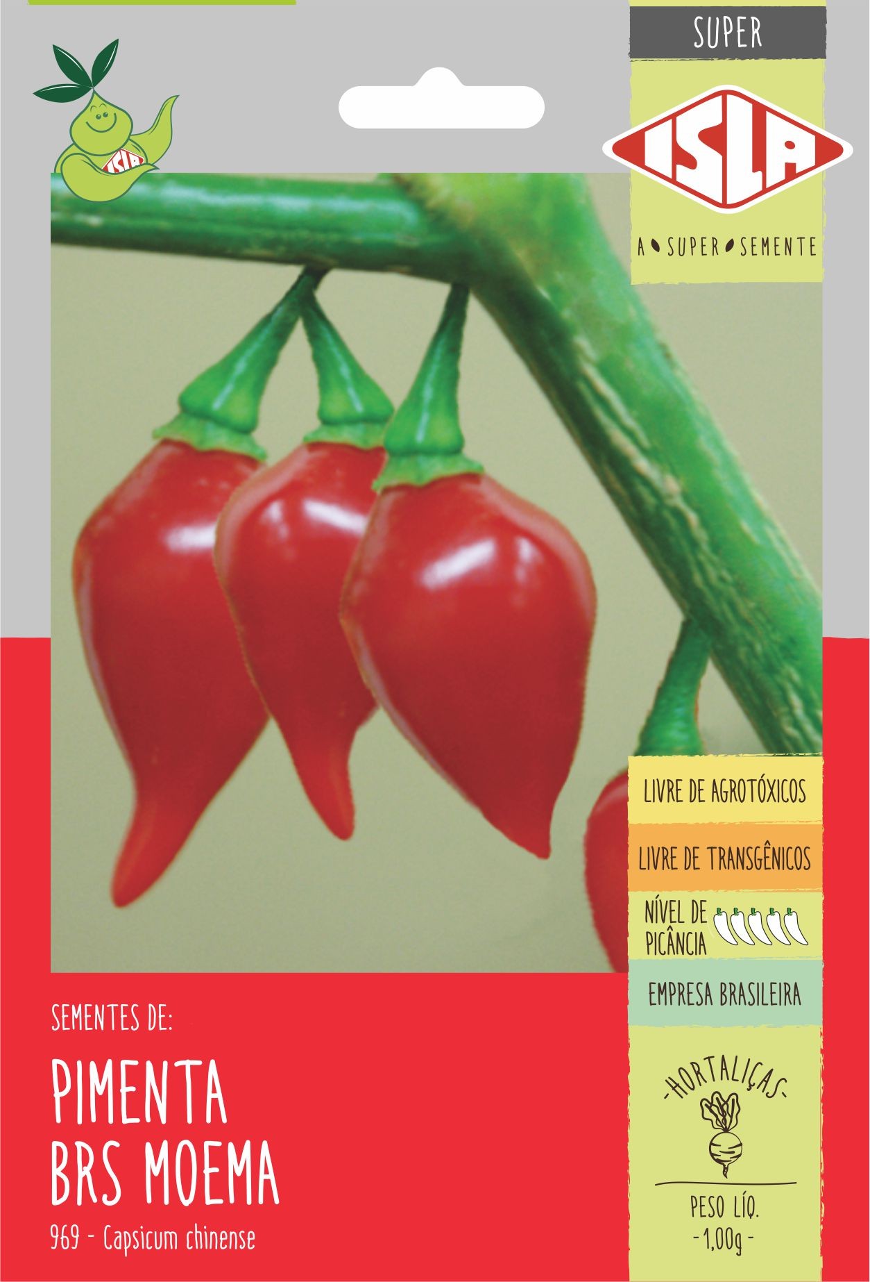 Semente de Pimenta Biquinho - ISLA