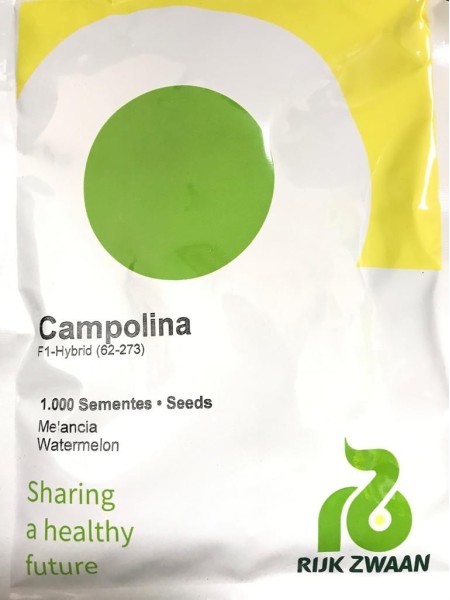 Semente Melancia Campolina RZ F1 1000 Sementes